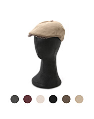 남성 클래식 체크 포인트 뉴스보이 캡 KM2-HAA-Q050