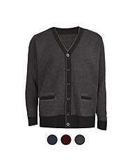 브이넥 페이크포켓 도톰한 버튼 가디건 MB-CA-FAPOCKET