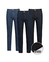 멘즈 이지핏 사방스판 일자 데님 SY-JEK-371,3