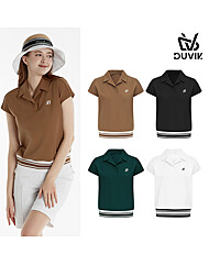 듀빅 여성 오픈카라 블루종 민소매티셔츠 DE2WTV141