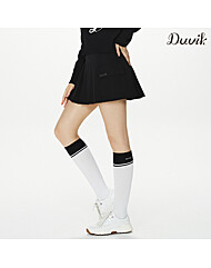 듀빅 여성 아웃포켓 A라인 맞주름 큐롯 DF3WCU472BK