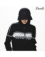 듀빅 여성 퀼팅 귀달이 버킷햇 벙거지모자 DF4WAP791BK