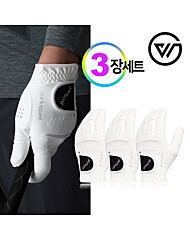 골프웰 남성 극세사원단 골프장갑 3장 1세트(GW-GV02)