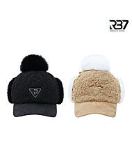 [RB7] 여성 방한 퍼 귀달이 방울 골프모자 R5WWCP125