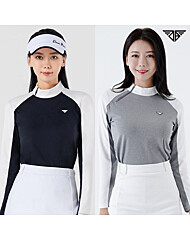 다운블로우 여성 스판 하프집업 긴팔티셔츠 DBFWL2004W