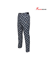 그렌에코 남성 기모 방한 더블체크 골프바지 GES25803BK