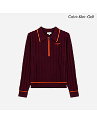캘빈클라인골프 여성 하프집업 니트스웨터 CA2PL230114