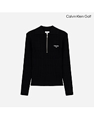 캘빈클라인골프 여성 하프집업 니트스웨터 CA2PL230202