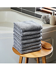 모던하우스 WOW 매일쓰는 세면타올7P 170g D GREY BG0123003