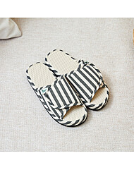 모던하우스 클라우드 EVA 층간소음 슬리퍼 스트라이프 차콜 M FS1024017