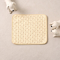 모던하우스 펫본 3도씨 시원한 3D메쉬 냉감패드 옐로우체리 70x60CM PT0825021