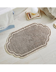 모던하우스 라피니라 프렌치 웨이브 면 발매트 BEIGE 40x60 BG9925009