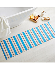모던하우스 프렌치 스트라이프 규조토 주방매트 BLUE 40x120 BG2025061