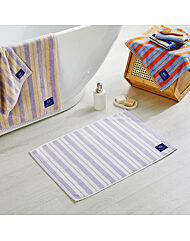 모던하우스 ETF 더블 스트라이프 타월발매트 LAVENDER 45X65cm BG2025039