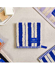 모던하우스 ETF 더블 스트라이프 핸드타월 BLUE 34X34cm 65g BG0125065
