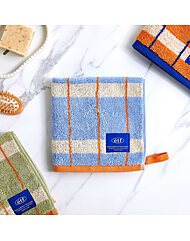 모던하우스 ETF 멀티 체크 핸드타월 SKY 34X34cm 65g BG0125053