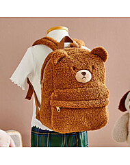 모던하우스 소프트터치 베어 꼬곰이 뽀글이 백팩 가방 브라운 CZ8125086