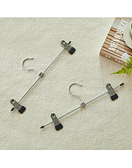 모던하우스 흘러내리지 않는 바지집게옷걸이 2P세트 그레이 BT0223020