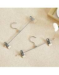 모던하우스 흘러내리지 않는 바지집게옷걸이 2P세트 오트밀 BT0225012