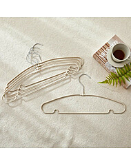 모던하우스 흘러내리지 않는 공간절약 옷걸이 5P세트 오트밀 BT0223022