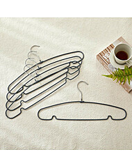 모던하우스 흘러내리지 않는 공간절약 옷걸이 5P세트 그레이 BT0223017