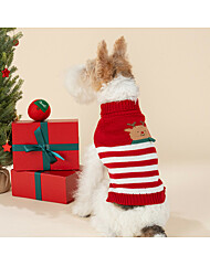 모던하우스 펫본 크리스마스 루돌프 니트 레드 XL PT0125016