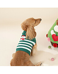 모던하우스 펫본 크리스마스 산타 니트 그린 L PT0125017