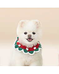 모던하우스 펫본 크리스마스 플라워 크로쉐 멀티 PT0625007