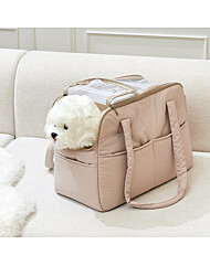 모던하우스 펫본 튼튼한 숄더형 패딩 이동 가방 BEIGE PT1025008