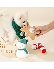 모던하우스 펫본 크리스마스 삑삑이토이 3P 세트 PT1524028