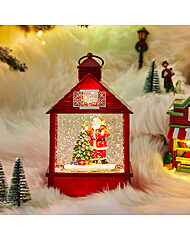 모던하우스 산타의 오두막 오토 뮤직워터볼 무드등 USB AE9225015