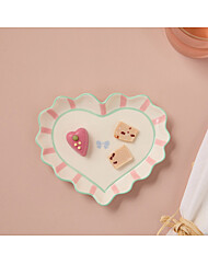 모던하우스 러브소르베 프릴림 하트접시 L16.5 핑크 CA3026021