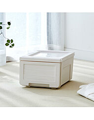 모던하우스 착착쌓아쓰는 적층모듈 슬라이딩 서랍수납함 S 화이트 30x40x21cm BT0126001