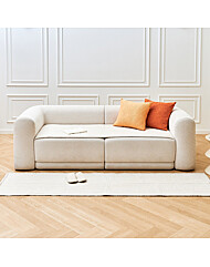 모던하우스 시어서커 소파패드 일반형 3인 베이지 스트라이프 60x180 EM1126012