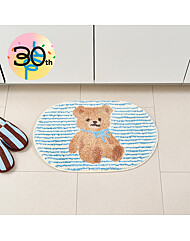 모던하우스 위시베어 넌슬립 스트라이프 터프팅 발매트 40X60cm BG2026042