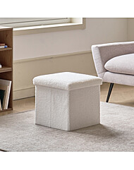 모던하우스 폴더블 수납스툴 W380 부클 CF1225006