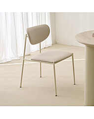 모던하우스 솔리드 PU 체어 웜그레이 DL0625014