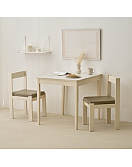 모던하우스 비비드 2인 세라믹테이블 850 WH DL25SET030