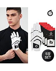 선덜랜드 공용 프리미엄 반양피 골프장갑 5장 1세트 - 16153GV83