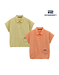 [ROSASEN] 로사센 여성 주머니 포인트 카라티셔츠 - RSL6MTS4413