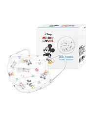 프로월드컵 소형 미키마우스 아동 키즈 캐릭터 일회용 마스크 (100매)