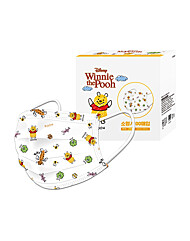 프로월드컵 소형 곰돌이푸 아동 키즈 일회용 마스크 (100매)