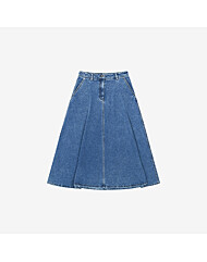 베스띠벨리 A라인 속기모 롱데님 스커트BLSKX23620
