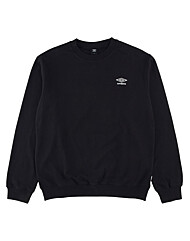 엄브로 에센셜 스몰로고 맨투맨 UQ323CFS93 BLK0