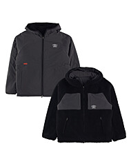 엄브로 온앤오프 플리스 후디 자켓 UP421CFJO1 BLK0