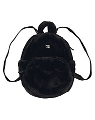 엄브로 소프트 퍼 라운드 미니 백팩 UP422CBPN1 BLK0