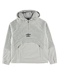 엄브로 WARM+ 우븐 믹스 플리스 후드 아노락 UP421SHDO1 WMG0