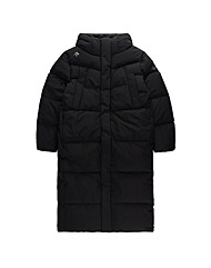 데상트 2025 캐논 롱 패딩 자켓 SQ323SDJ91 BLK0