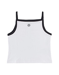 마리떼 W COLOR BLOCK SQUARE NECK SLEEVELESS MFG45USV107 WHT