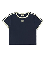마리떼 MOUVEMENT W CLASSIC LOGO SLIM RINGER TEE MFG45UTS337 DNV